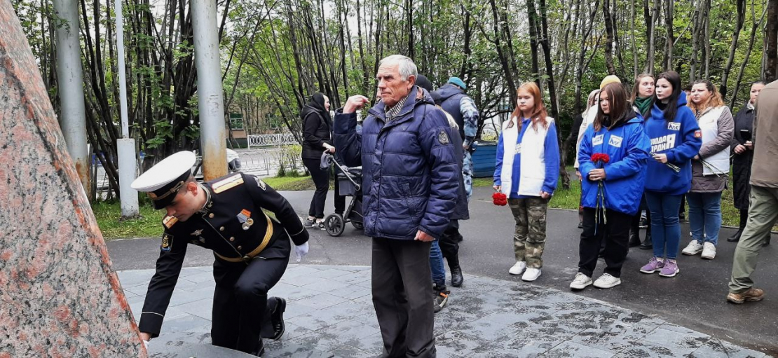 В Мурманске почтили память ветеранов Город