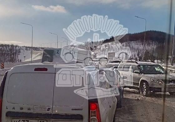 ДТП Движение на мурманской «Ленинградке» заблокировано