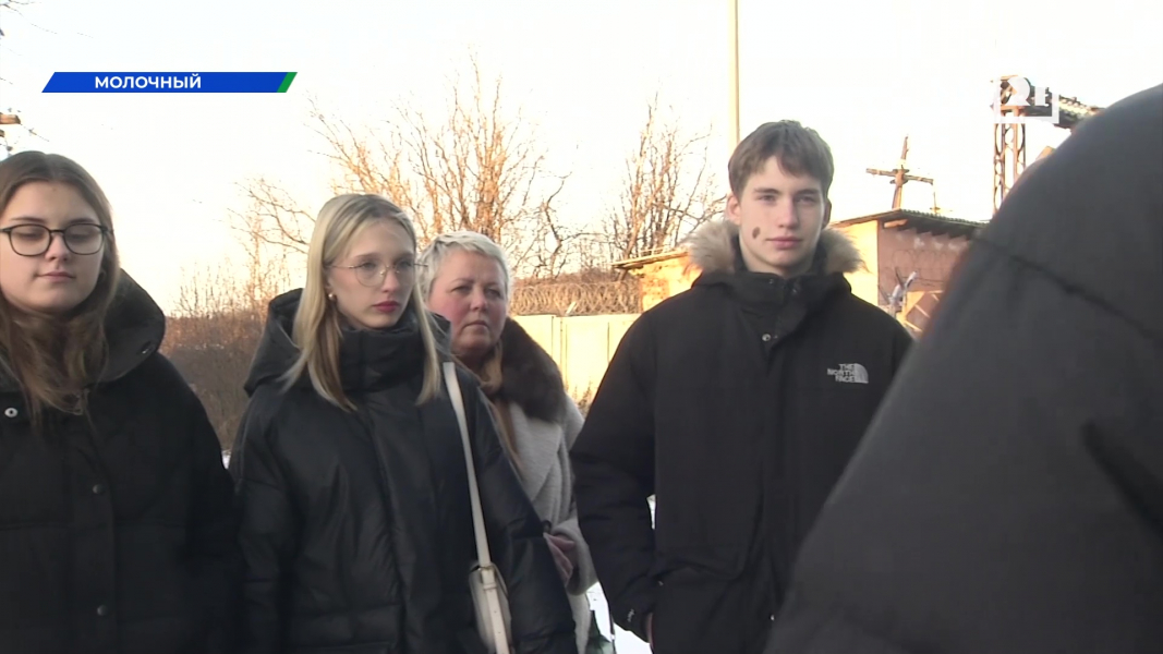 Необычную экскурсию посетили юные северяне Мурманск, школьники, дети, зима