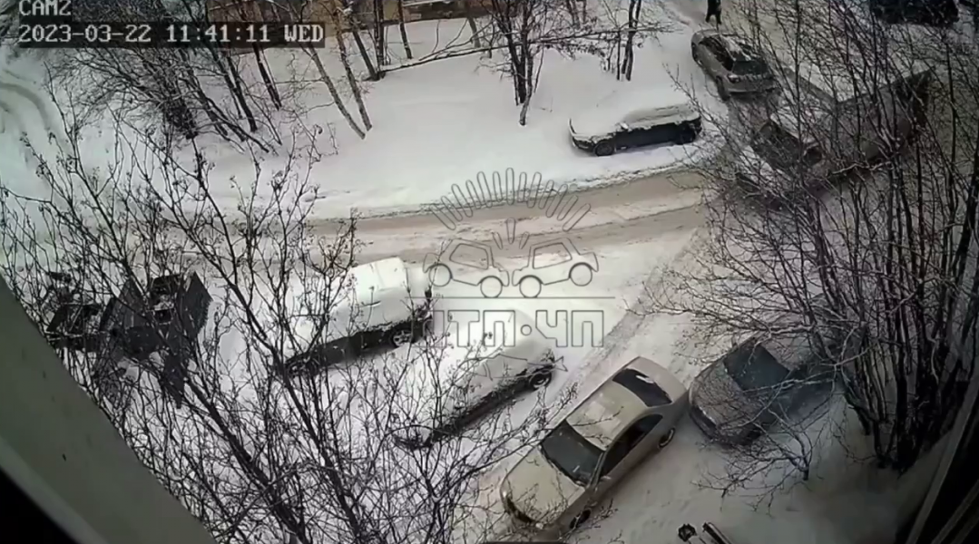 Авария в Мурманске Машины