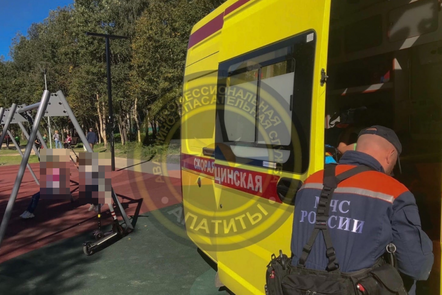 Еще один ребенок пострадал на новой детской площадке в Мурманской области Спасатели