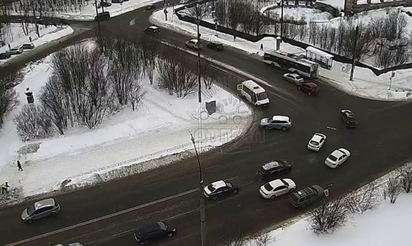 Авария в Мурманске Дорога
