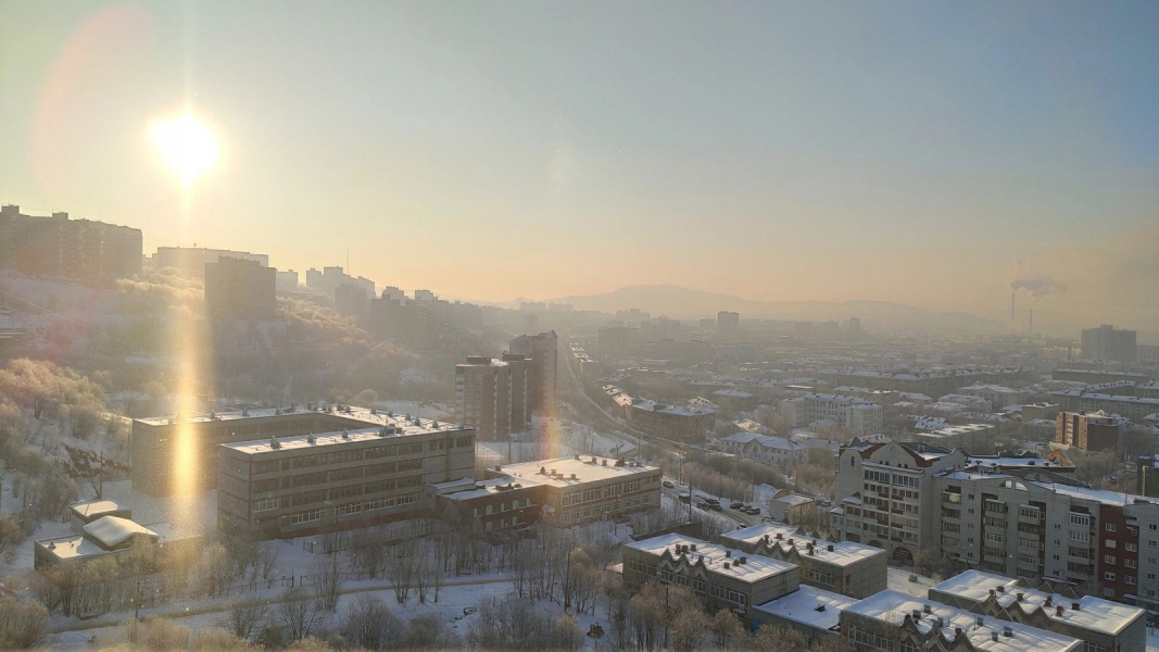 Редкое оптическое явление сфотографировали в Мурманске Мурманск