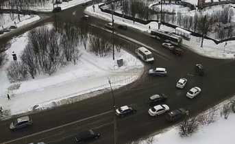 Авария в Мурманске Дорога