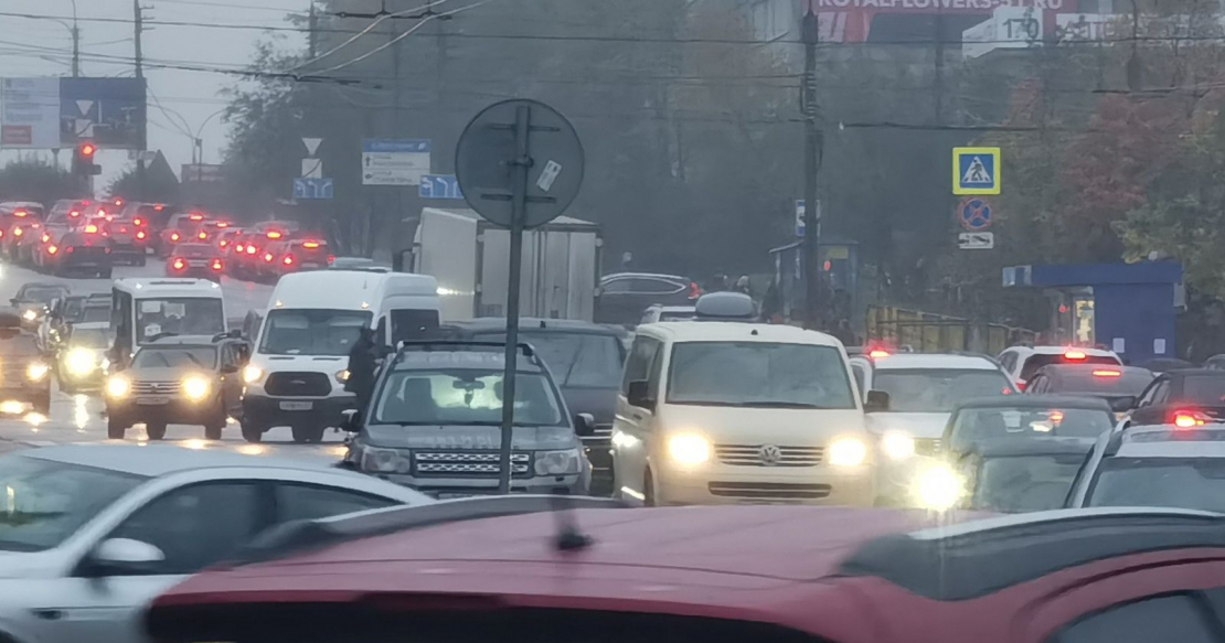 Пробки в Мурманске Пробки