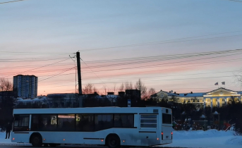 Необычный концерт в мурманском автобусе Автобус