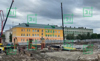 В Мурманске стоят новую школу Школа
