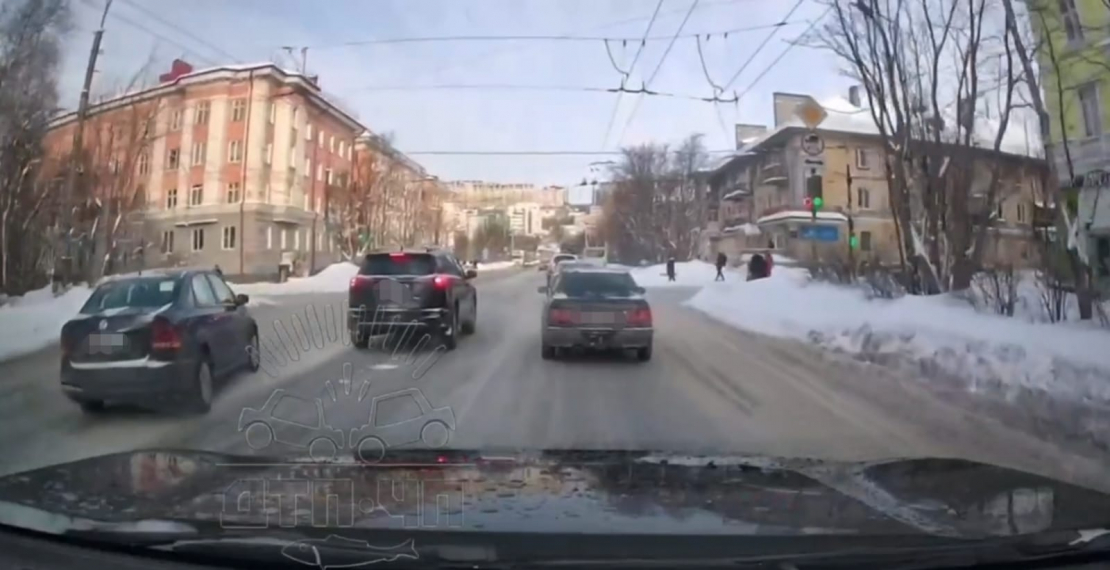 Опасное вождение в Мурманске Мурманск