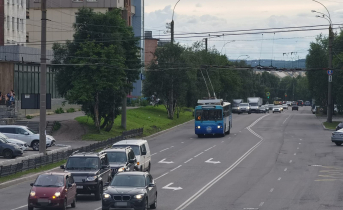 Бесплатный троллейбус будет курсировать в Мурманске Дорога