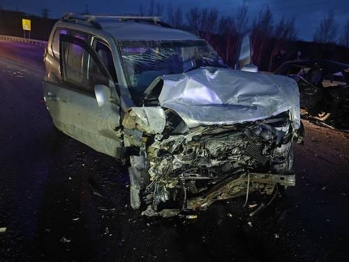 Страшная авария под Мурманском. Автомобиль вылетел на «встречку» Авария