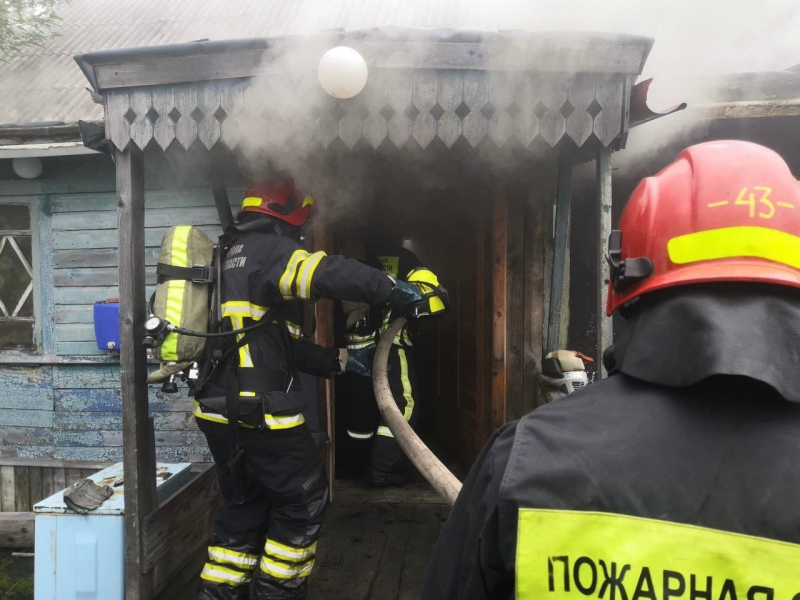 В Мурманской области произошла серия происшествий Пожар