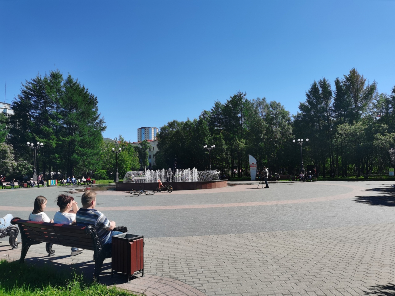 Жара в Мурманской области Мурманск
