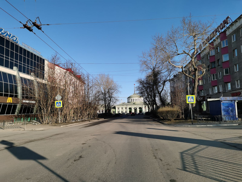 Центр Мурманска перекроют Центр Мурманска
