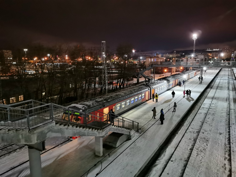 Единственная в Мурманской области электричка выйдет на маршрут в эти выходные Поезд