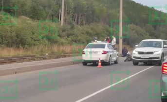 Влетел в столб в Мурманске Авария
