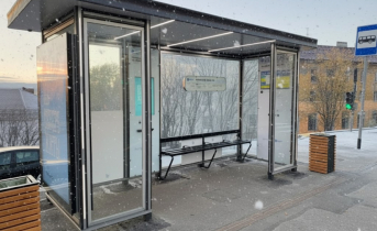 В Мурманске масштабно обновят остановки Остановка