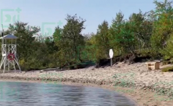 Вода в реке Кола прогрелась до +21