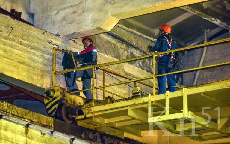 Крановщикам Кольской ГМК работать станет безопаснее Кольская ГМК