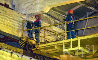 Крановщикам Кольской ГМК работать станет безопаснее Кольская ГМК