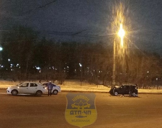 Момент ДТП в Мурманске попал на видео ДТП