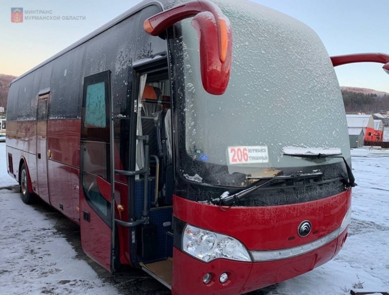 Новый автобус порадовал северян в Мурманской области Автобус