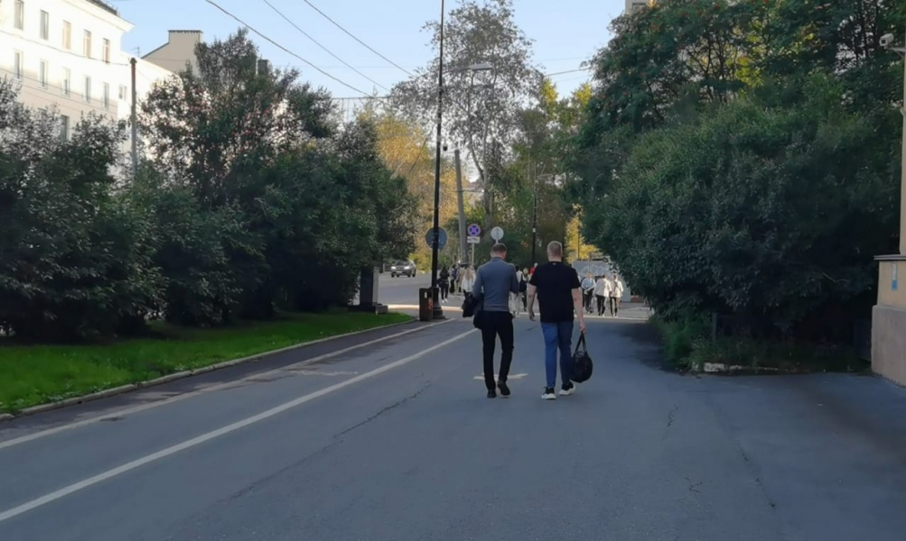 Теплый сентябрь Люди