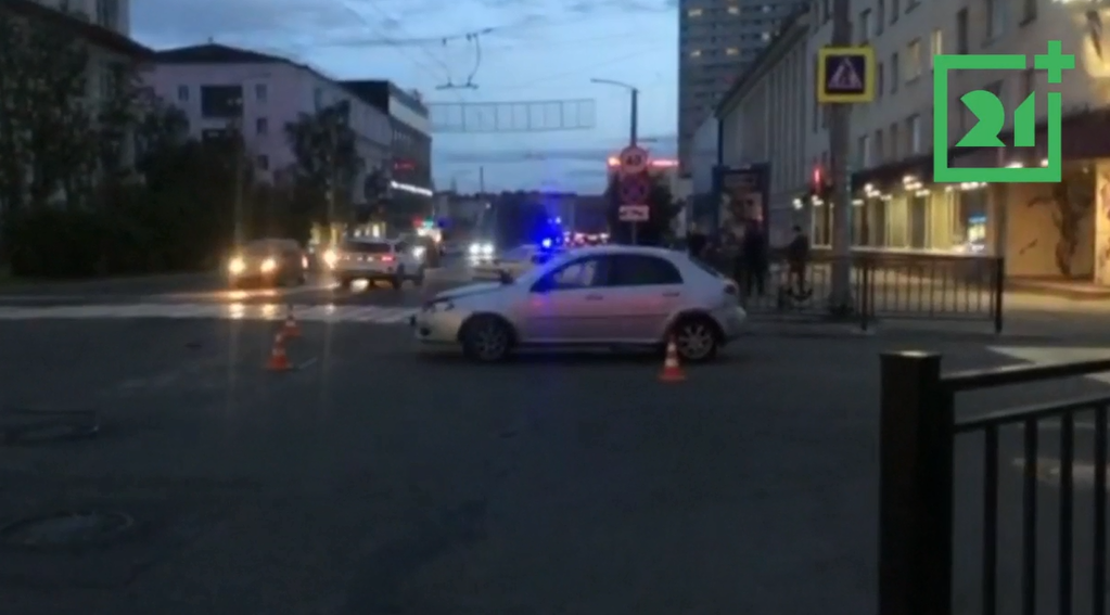 Авария в центре Мурманска: есть пострадавшие ДТП