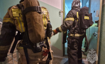 Пожар в Мурманске Пожар