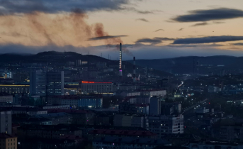 Ленинский округ Мурманска погрузился в темноту Мурманск