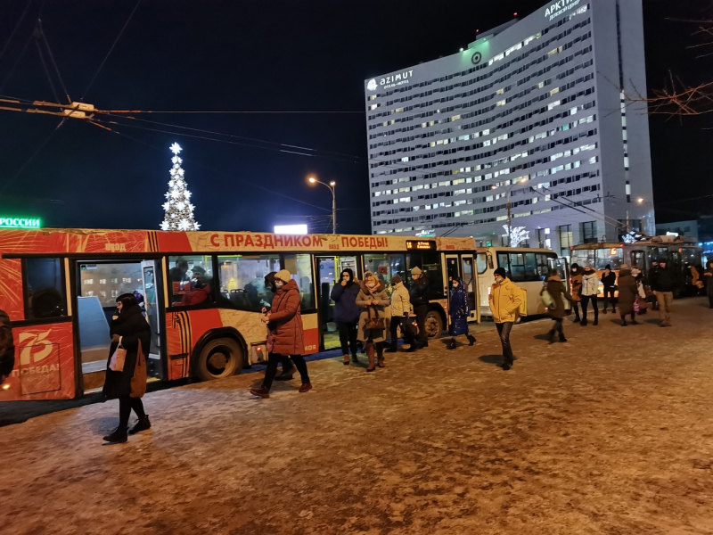 Автобусы в Мурманске работают с перебоями Общественный транспорт
